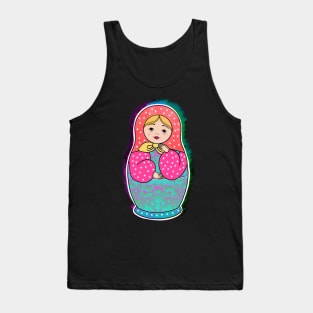 Colorful matryoshka doll Tank Top